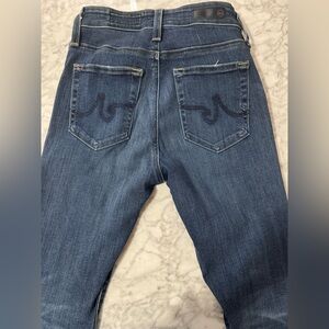 AG Adriano Goldschmied High Rise Blue Jeans